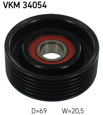 Obrázok Vratná/vodiaca kladka rebrovaného klinového remeňa SKF  VKM34054
